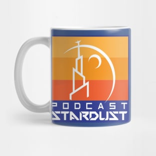 Podcast Stardust Sunset Gradient Logo Mug